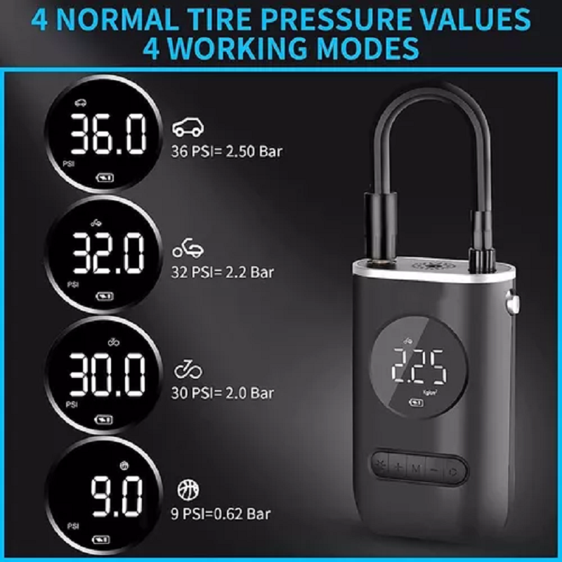 Miniatura 3 de Compresor de Aire Portatil Carro Moto Bi